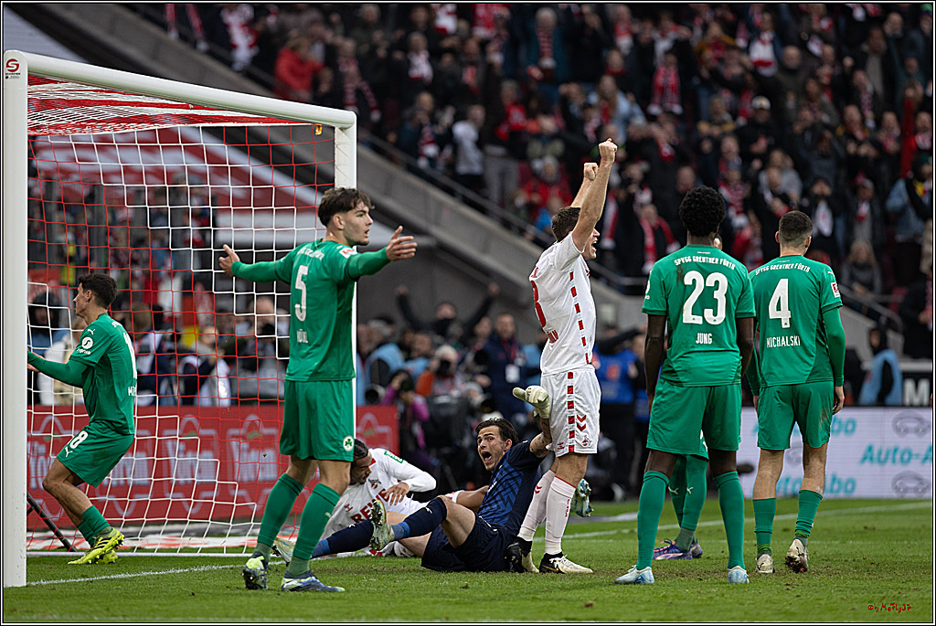 2. Fussball Bundesliga, 1.FC Köln - SpVgg Greuther Fürth, 09.11.2024