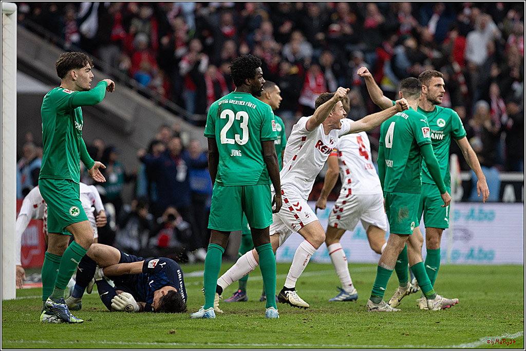 2. Fussball Bundesliga, 1.FC Köln - SpVgg Greuther Fürth, 09.11.2024