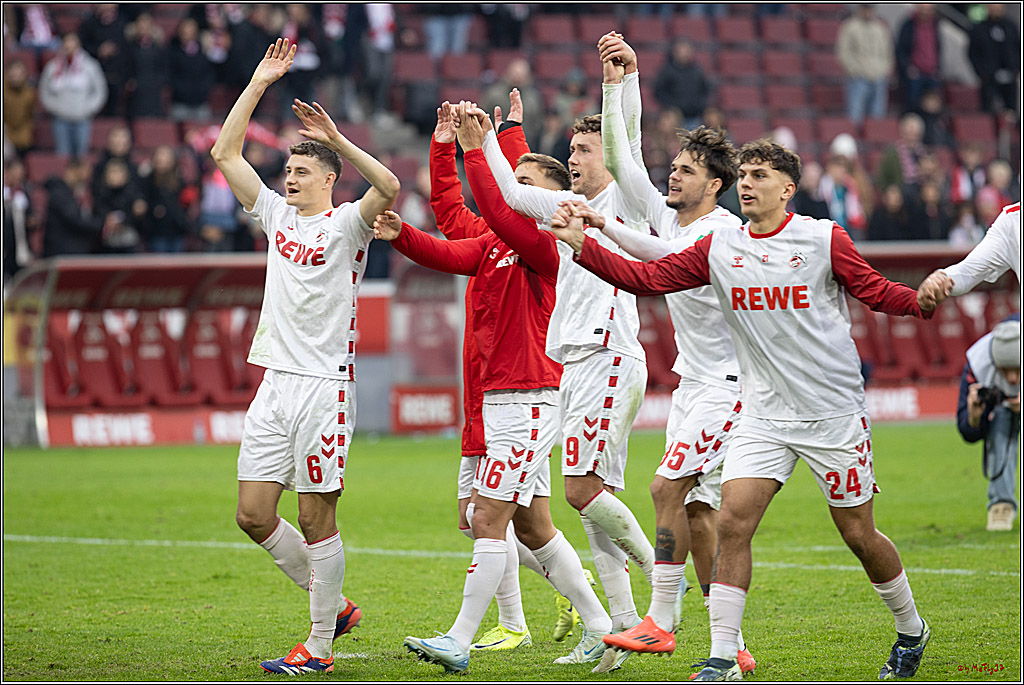 2. Fussball Bundesliga, 1.FC Köln - SpVgg Greuther Fürth, 09.11.2024