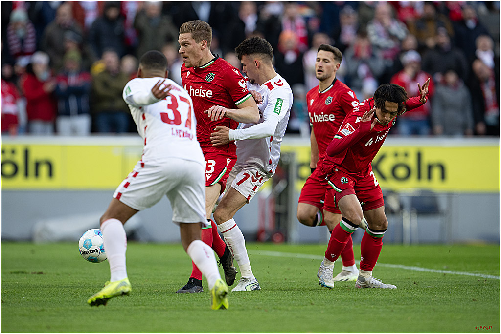 2. Fussball Bundesliga, 1.FC Köln - Hannover 96, 30.11.2024