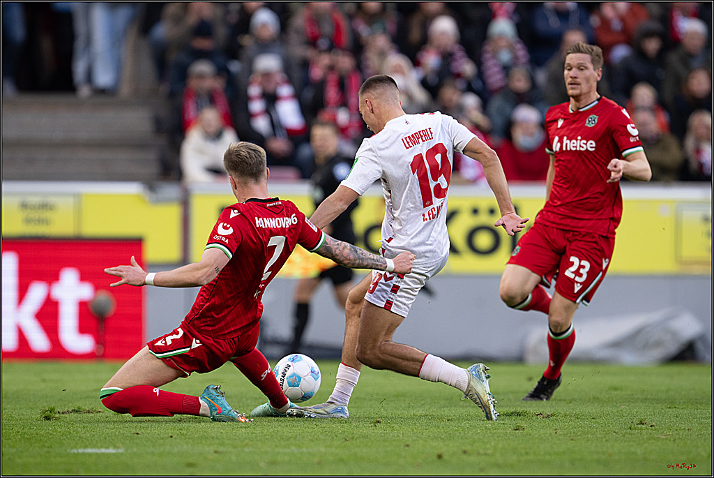 2. Fussball Bundesliga, 1.FC Köln - Hannover 96, 30.11.2024