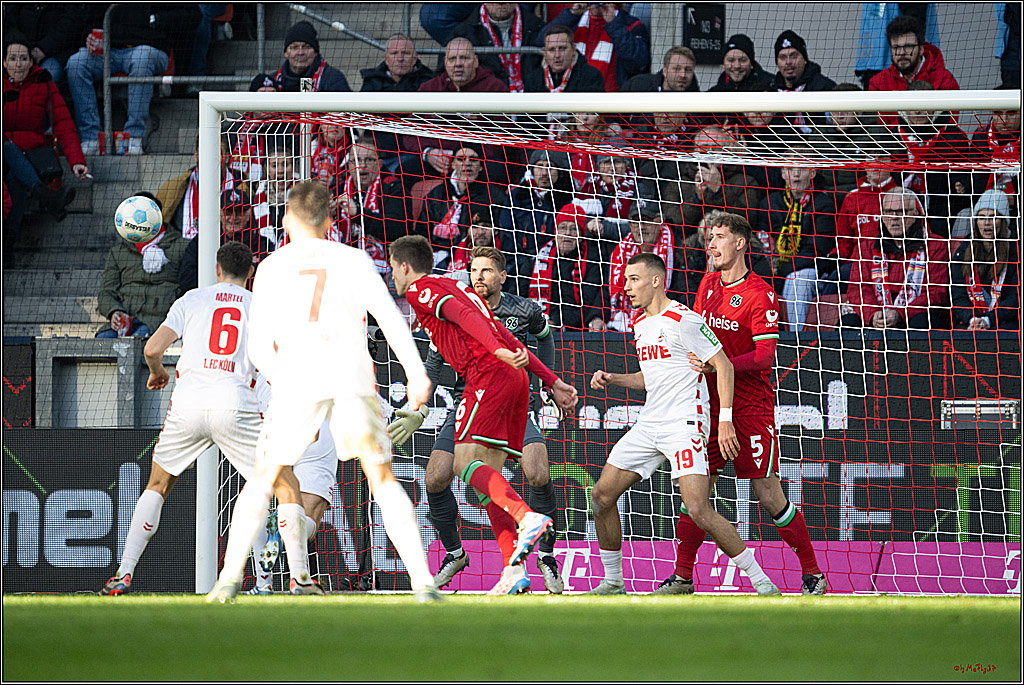 2. Fussball Bundesliga, 1.FC Köln - Hannover 96, 30.11.2024