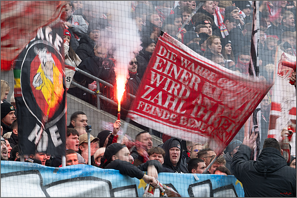 2. Fussball Bundesliga, 1.FC Köln - FC Schalke 04 , 09.02.2025