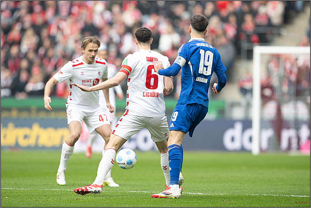 2. Fussball Bundesliga, 1.FC Köln - FC Schalke 04 , 09.02.2025