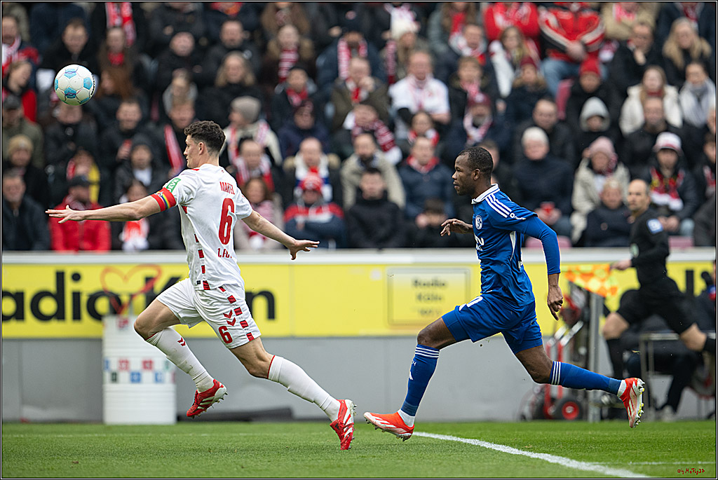 2. Fussball Bundesliga, 1.FC Köln - FC Schalke 04 , 09.02.2025