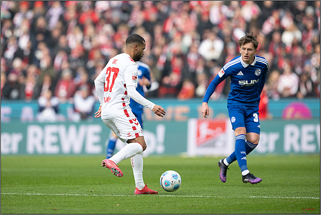 2. Fussball Bundesliga, 1.FC Köln - FC Schalke 04 , 09.02.2025