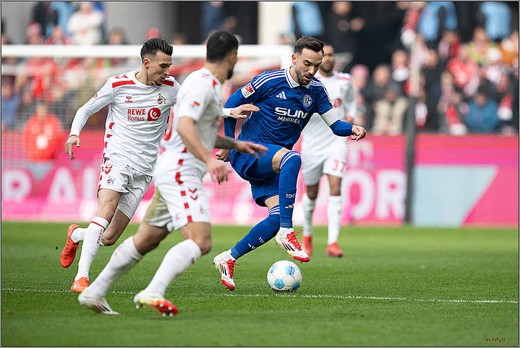 2. Fussball Bundesliga, 1.FC Köln - FC Schalke 04 , 09.02.2025