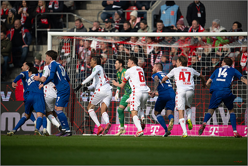 2. Fussball Bundesliga, 1.FC Köln - FC Schalke 04 , 09.02.2025
