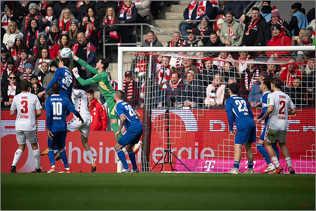 2. Fussball Bundesliga, 1.FC Köln - FC Schalke 04 , 09.02.2025