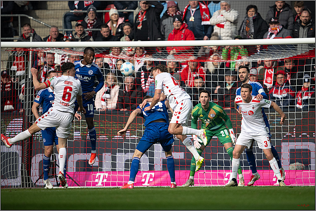 2. Fussball Bundesliga, 1.FC Köln - FC Schalke 04 , 09.02.2025
