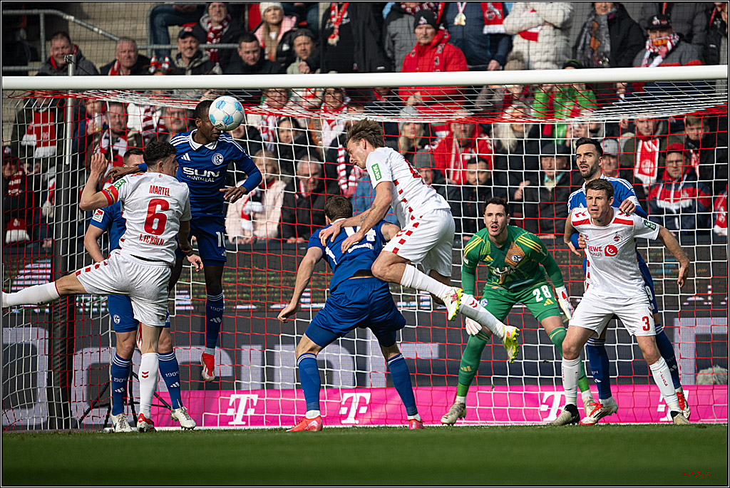 2. Fussball Bundesliga, 1.FC Köln - FC Schalke 04 , 09.02.2025