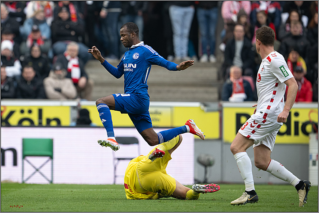 2. Fussball Bundesliga, 1.FC Köln - FC Schalke 04 , 09.02.2025