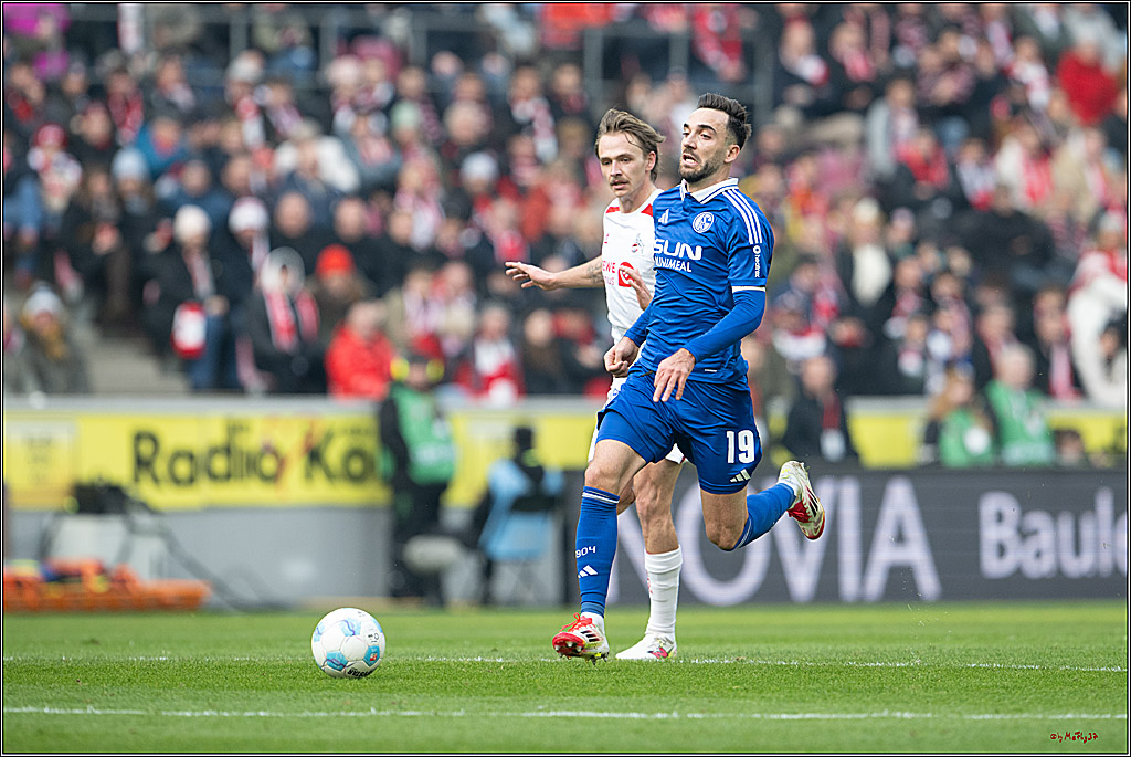 2. Fussball Bundesliga, 1.FC Köln - FC Schalke 04 , 09.02.2025