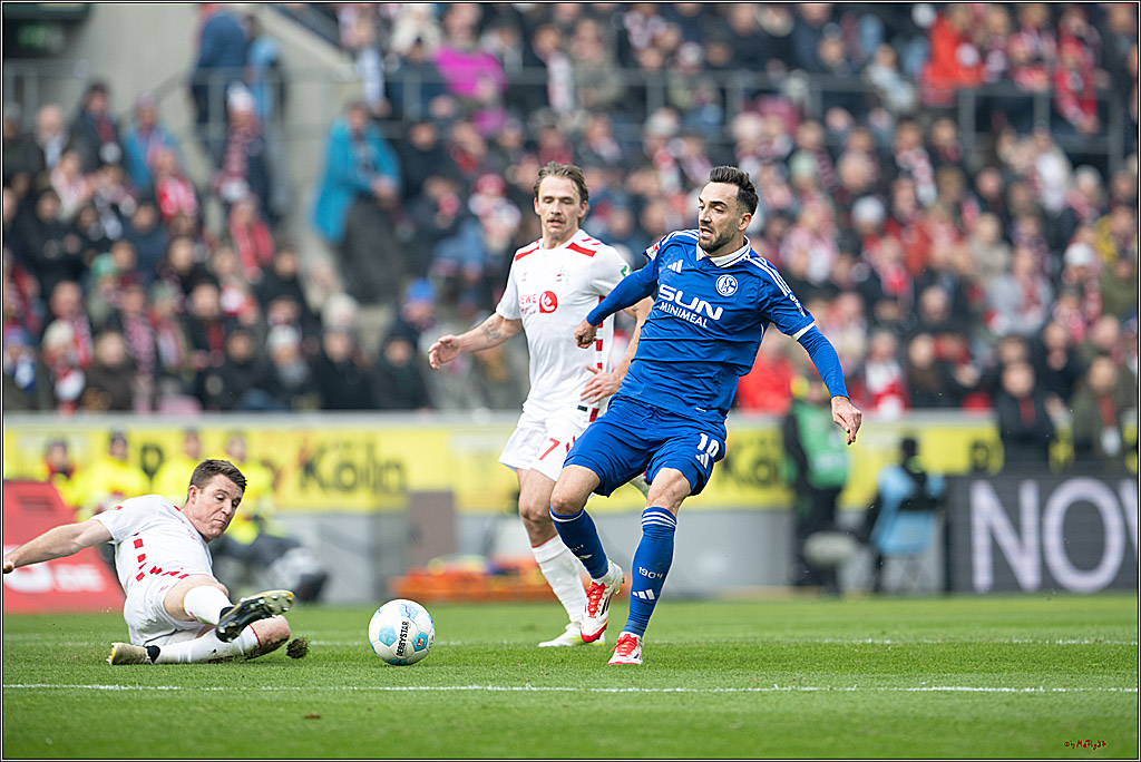 2. Fussball Bundesliga, 1.FC Köln - FC Schalke 04 , 09.02.2025