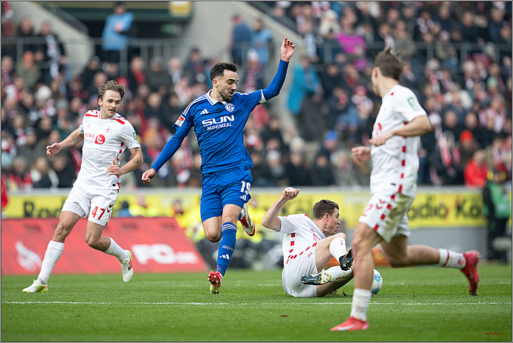 2. Fussball Bundesliga, 1.FC Köln - FC Schalke 04 , 09.02.2025