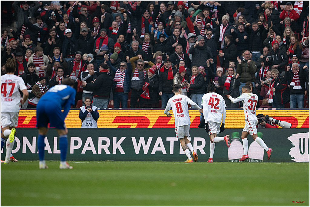 2. Fussball Bundesliga, 1.FC Köln - FC Schalke 04 , 09.02.2025
