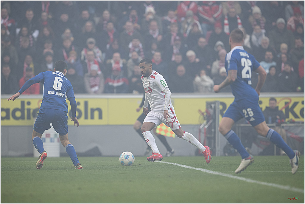 2. Fussball Bundesliga, 1.FC Köln - FC Schalke 04 , 09.02.2025