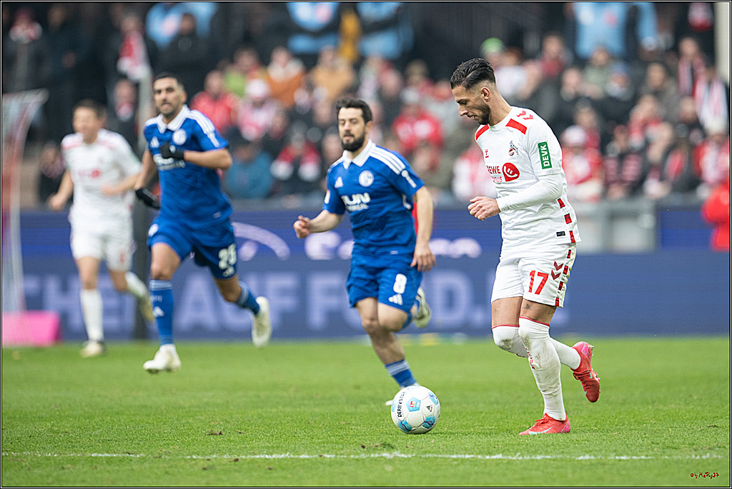2. Fussball Bundesliga, 1.FC Köln - FC Schalke 04 , 09.02.2025