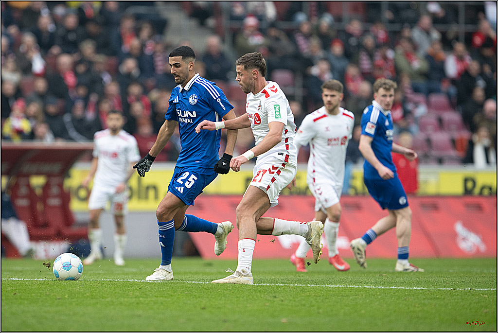 2. Fussball Bundesliga, 1.FC Köln - FC Schalke 04 , 09.02.2025