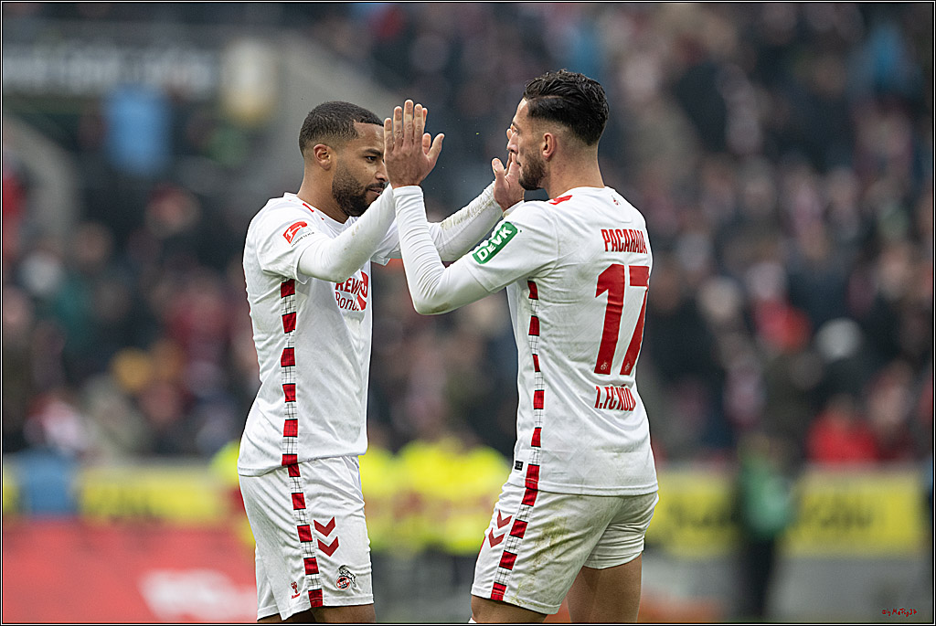2. Fussball Bundesliga, 1.FC Köln - FC Schalke 04 , 09.02.2025