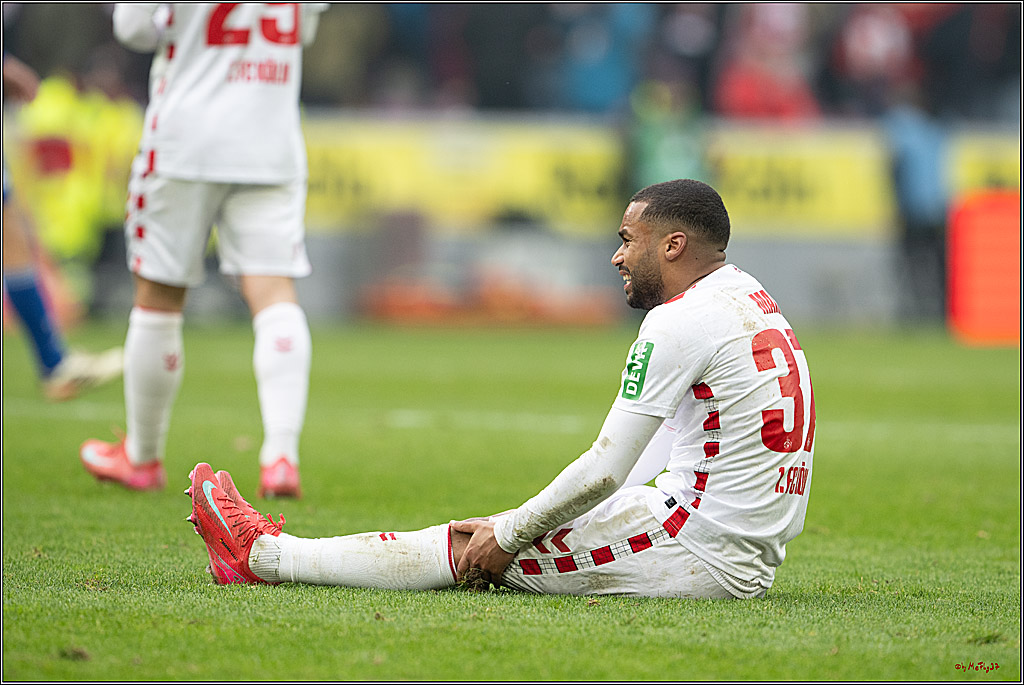 2. Fussball Bundesliga, 1.FC Köln - FC Schalke 04 , 09.02.2025