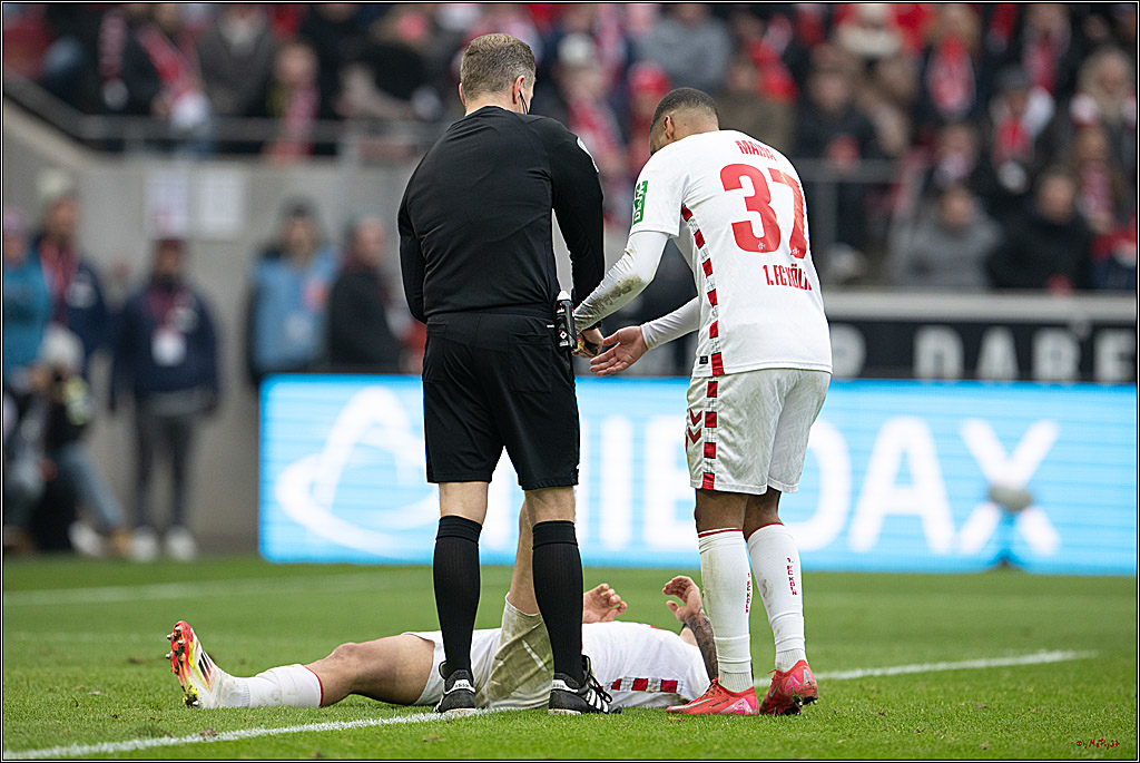2. Fussball Bundesliga, 1.FC Köln - FC Schalke 04 , 09.02.2025
