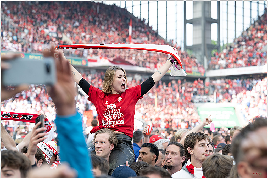 2. Fussball Bundesliga, 1.FC Köln - 1. FC Kaiserslautern, 18.05.2025