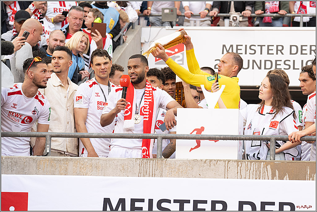 2. Fussball Bundesliga, 1.FC Köln - 1. FC Kaiserslautern, 18.05.2025
