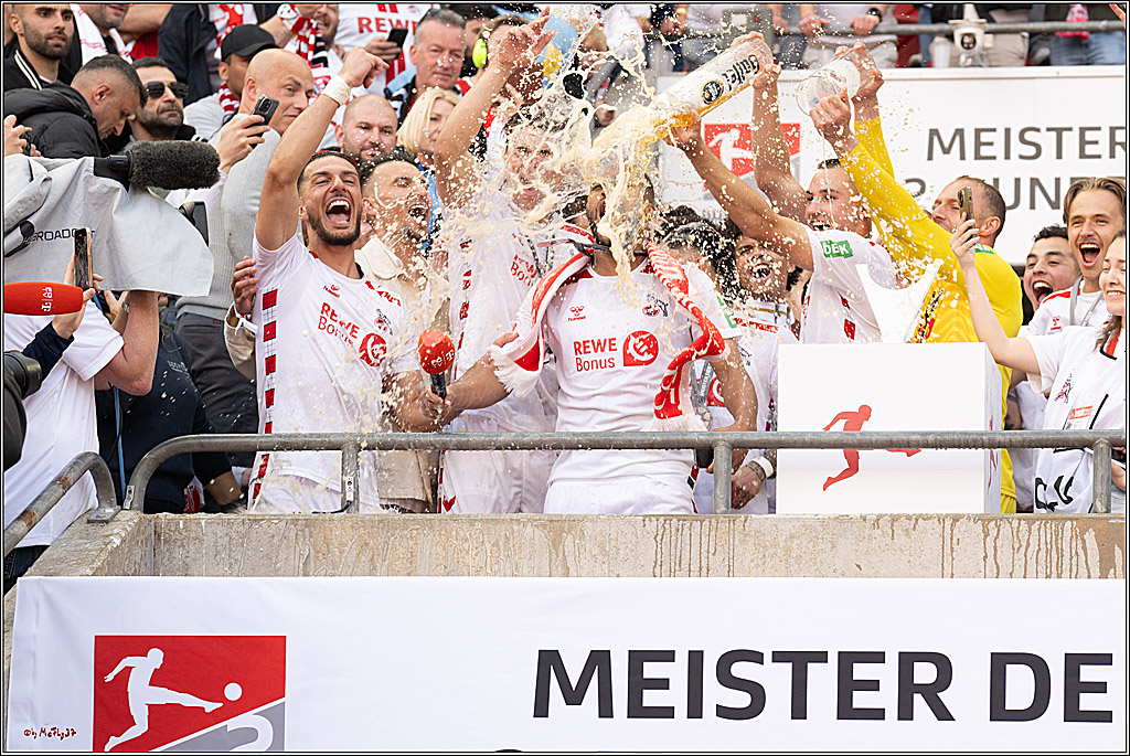 2. Fussball Bundesliga, 1.FC Köln - 1. FC Kaiserslautern, 18.05.2025