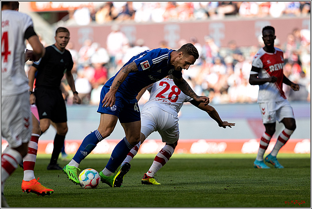 1. Fußballbundesliga 1. FC Köln - FC Schalke 04 , 07.08.2022