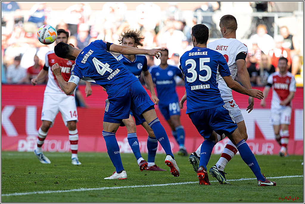 1. Fußballbundesliga 1. FC Köln - FC Schalke 04 , 07.08.2022