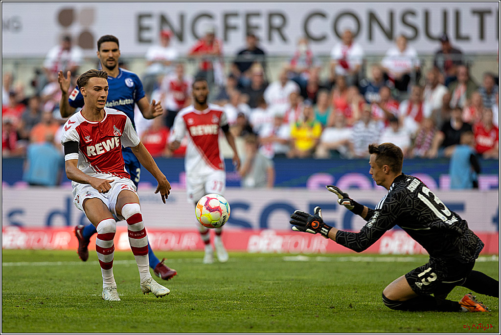 1. Fußballbundesliga 1. FC Köln - FC Schalke 04 , 07.08.2022