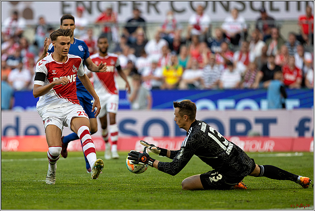 1. Fußballbundesliga 1. FC Köln - FC Schalke 04 , 07.08.2022