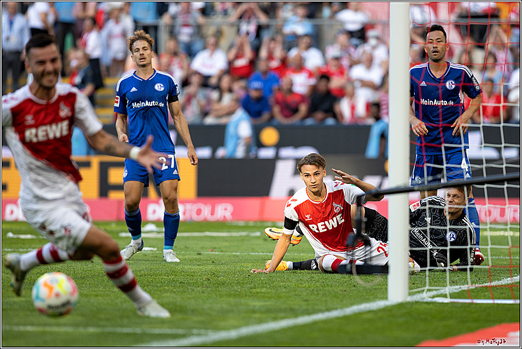 1. Fußballbundesliga 1. FC Köln - FC Schalke 04 , 07.08.2022