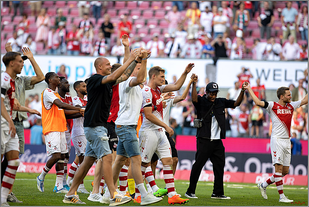1. Fußballbundesliga 1. FC Köln - FC Schalke 04 , 07.08.2022