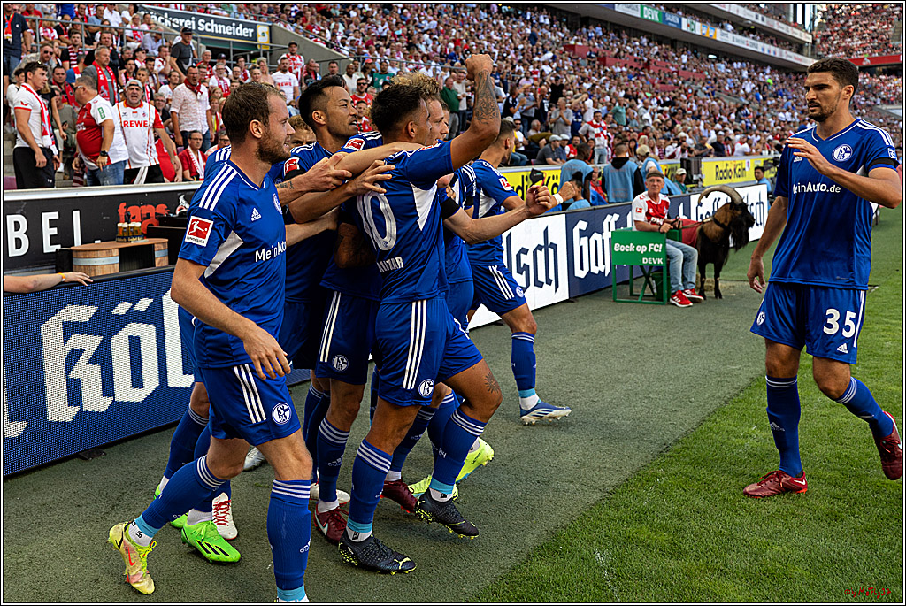 1. Fußballbundesliga 1. FC Köln - FC Schalke 04 , 07.08.2022