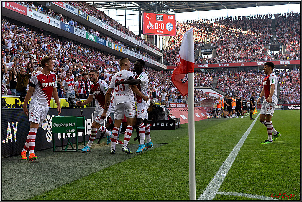 1. Fußballbundesliga 1. FC Köln - FC Schalke 04 , 07.08.2022