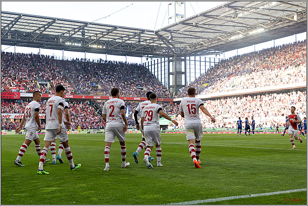 1. Fußballbundesliga 1. FC Köln - FC Schalke 04 , 07.08.2022