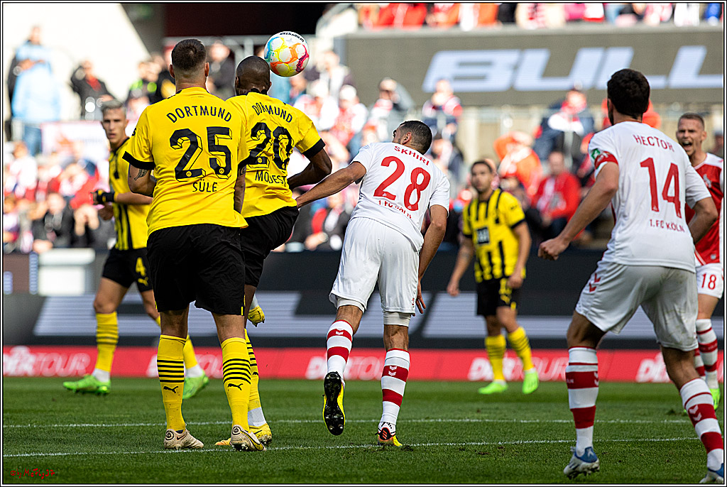 1. Fußball Bundesliga, 1.FC Köln - Borussia Dortmund, 01.10.2022