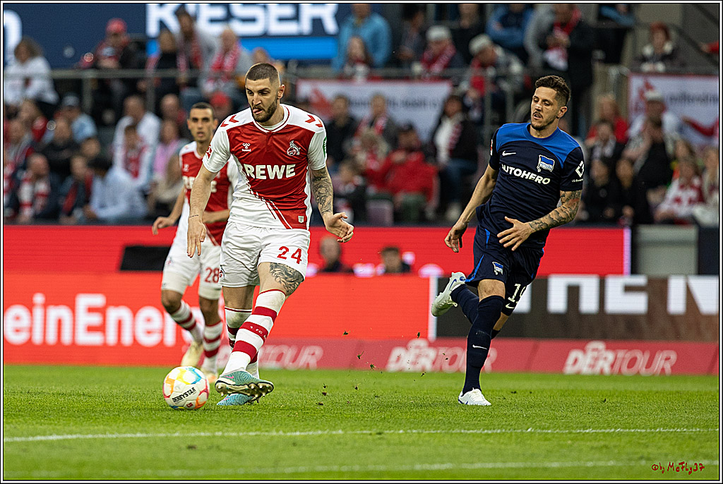 1. Fussball Bundesliga, 1.FC Koeln - Hertha BSC, 12.05.2023