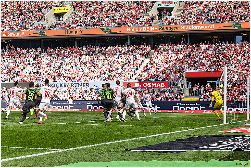 1. Fussball Bundesliga, 1.FC Koeln - VFL Wolfsburg, 26.08.2023