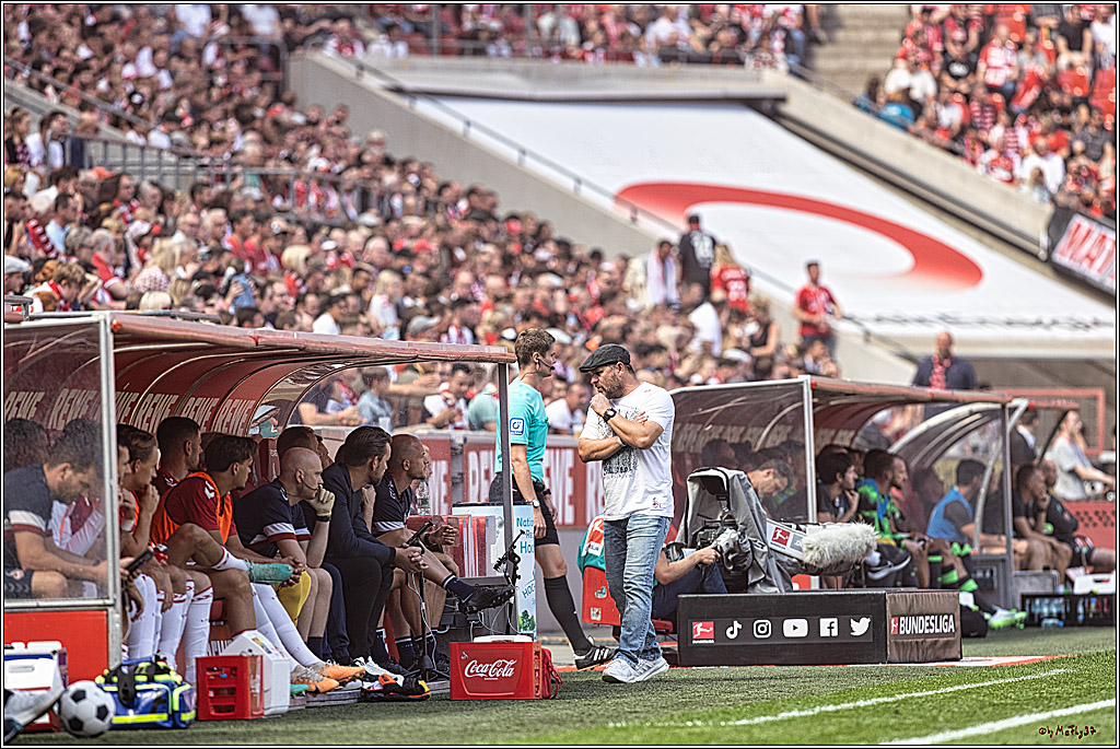 1. Fussball Bundesliga, 1.FC Koeln - VFL Wolfsburg, 26.08.2023