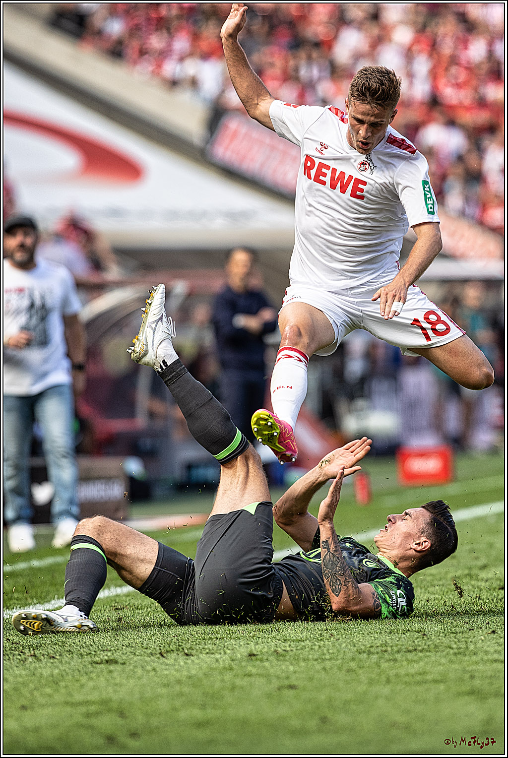 1. Fussball Bundesliga, 1.FC Koeln - VFL Wolfsburg, 26.08.2023