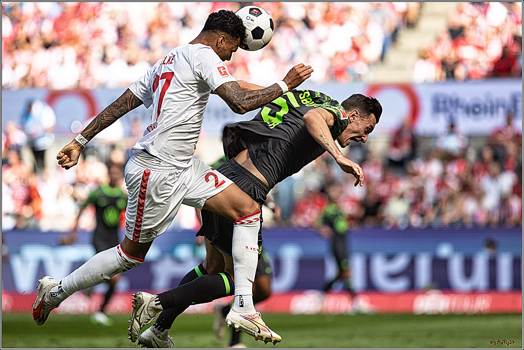 1. Fussball Bundesliga, 1.FC Koeln - VFL Wolfsburg, 26.08.2023