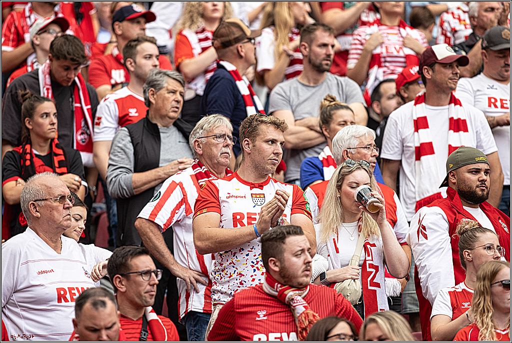 1. Fussball Bundesliga, 1.FC Koeln - VFL Wolfsburg, 26.08.2023