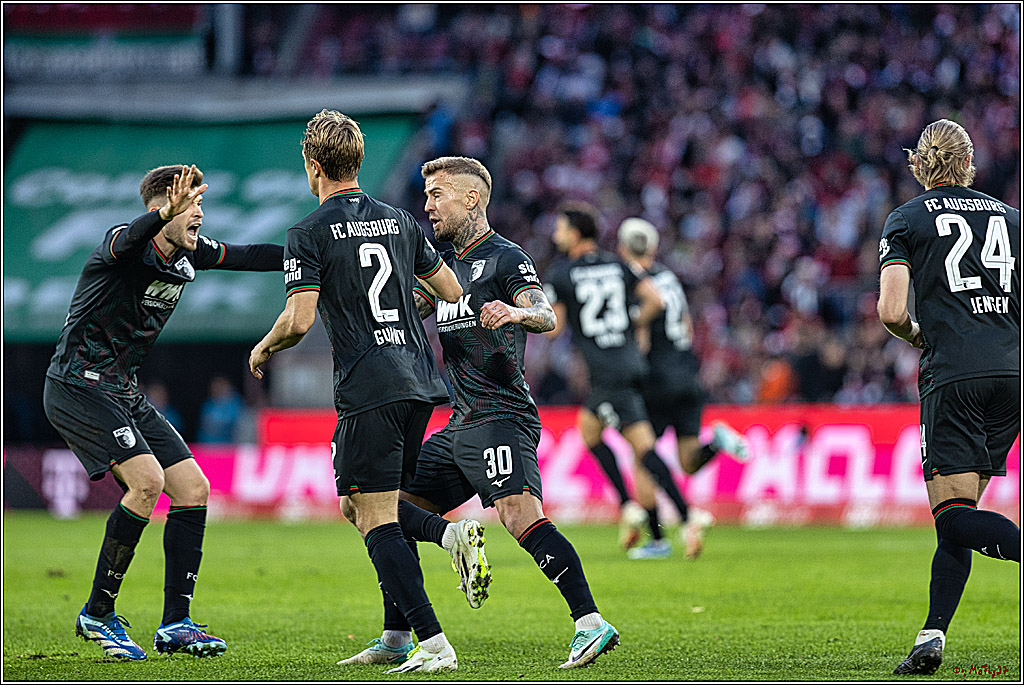 1. Fussball Bundesliga, 1.FC Koeln - FC Augsburg, 04.11.2023