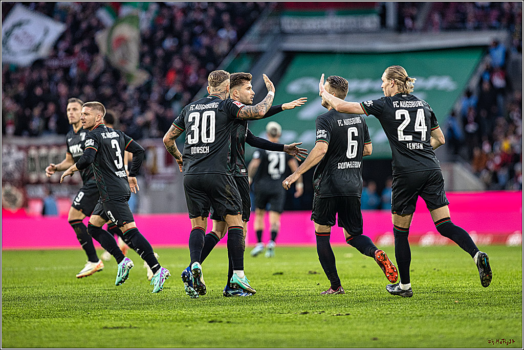 1. Fussball Bundesliga, 1.FC Koeln - FC Augsburg, 04.11.2023