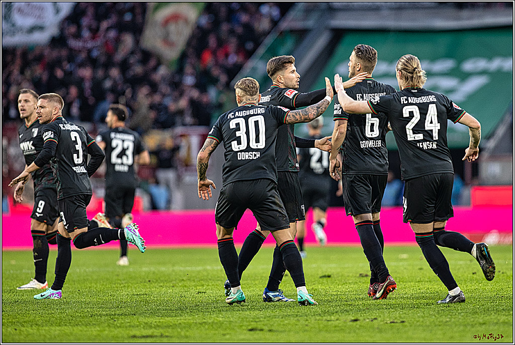 1. Fussball Bundesliga, 1.FC Koeln - FC Augsburg, 04.11.2023
