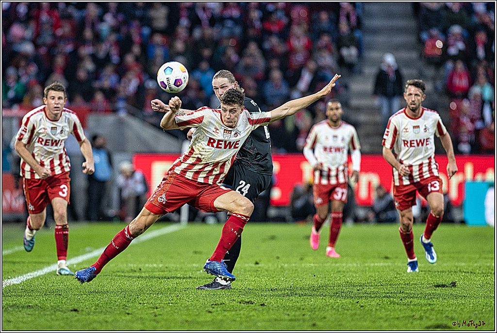 1. Fussball Bundesliga, 1.FC Koeln - FC Augsburg, 04.11.2023