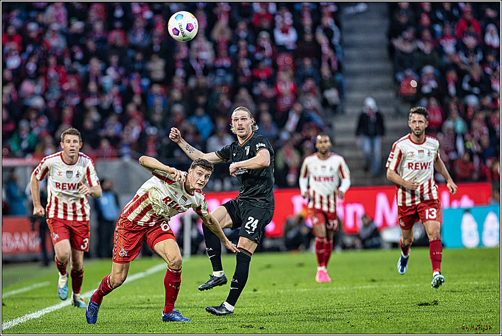 1. Fussball Bundesliga, 1.FC Koeln - FC Augsburg, 04.11.2023